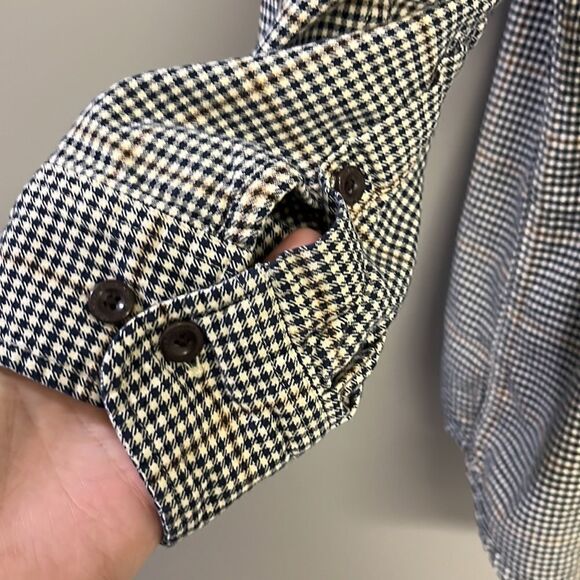 ORVIS Plaid Men’s Button Down Cotton Long Sleeve Shirt with Collar & Pocket- XL - Picture 4 of 16